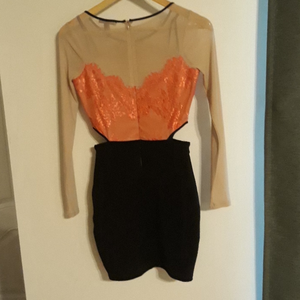A mini party dress in perfect condition worn once